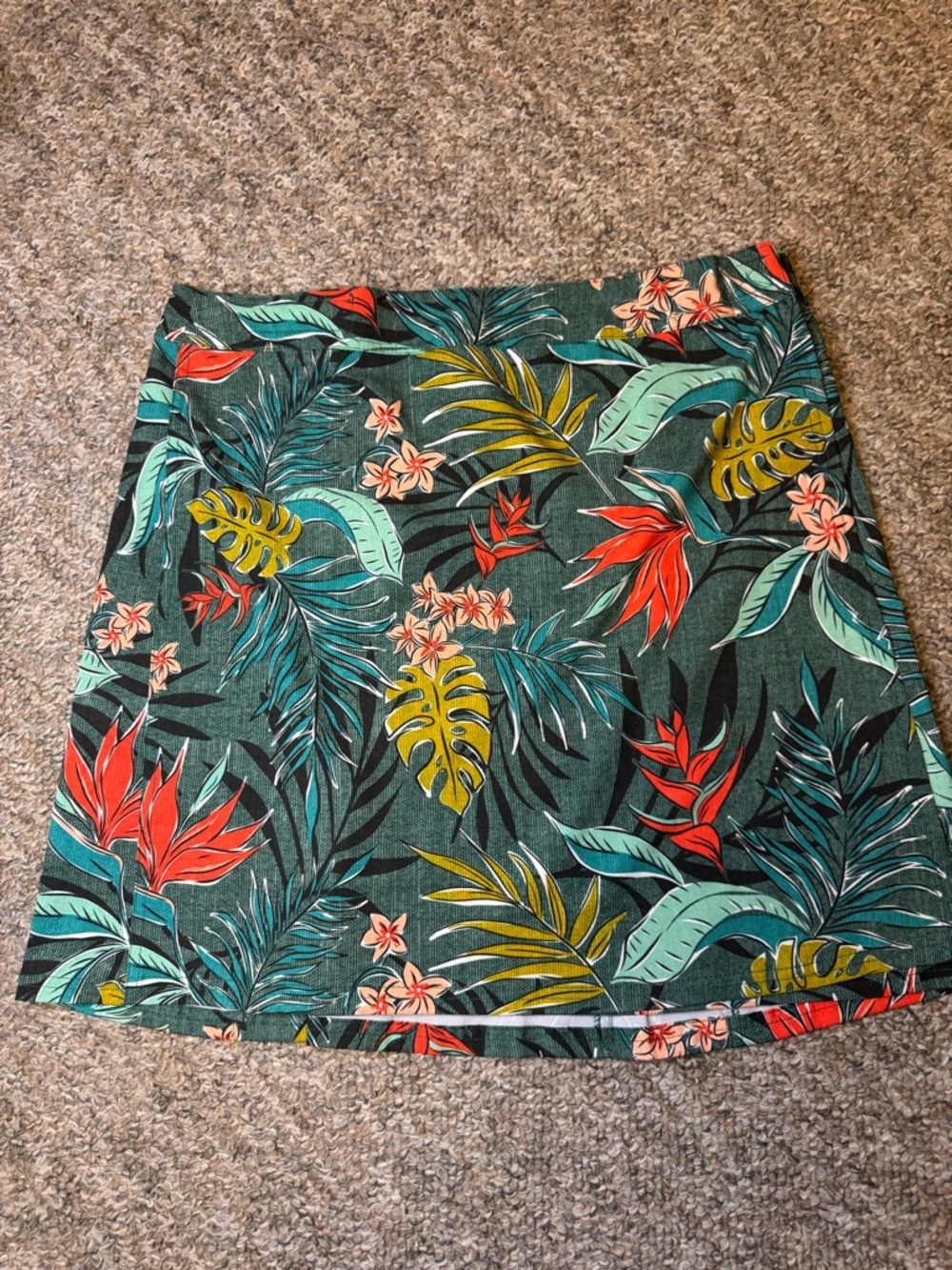 Rip Skirt Hawaii Tropical Leaf Wrap Skirt